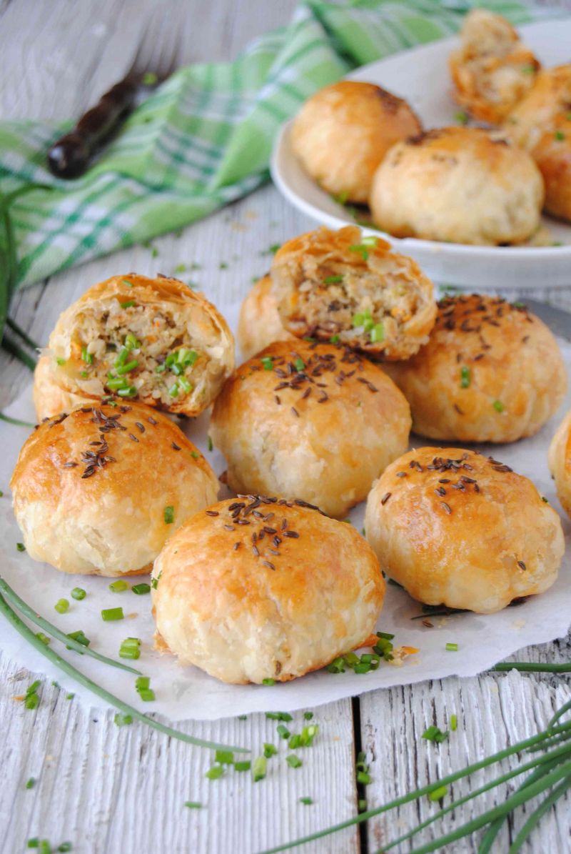 Francuskie kulki z mięsem mielonym Francuskie kulki z mięsem mielonym