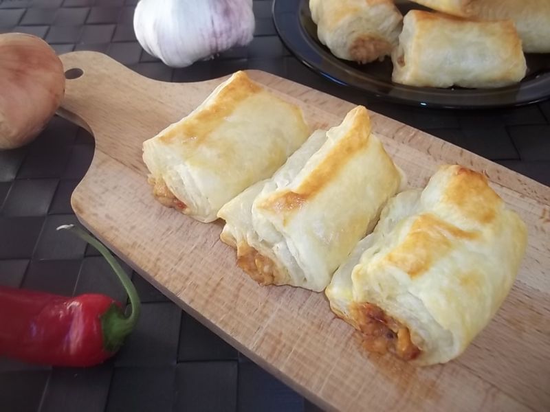 Francuskie paszteciki z czarną rzodkwią Francuskie paszteciki z czarną rzodkwią