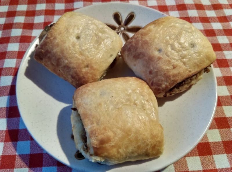 Francuskie paszteciki z kapustą i grzybami