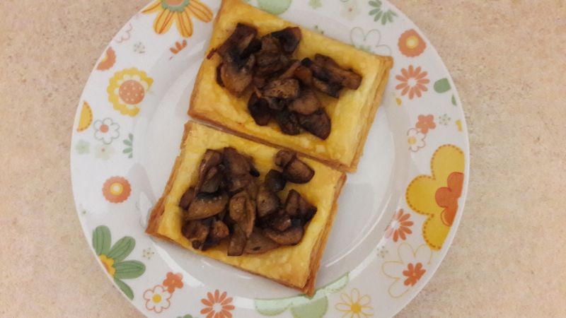 Francuskie paszteciki z pieczarkami