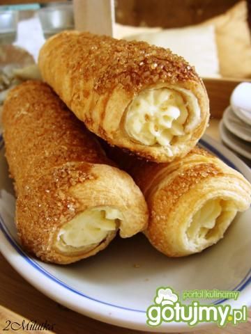 Francuskie rurki z kremem