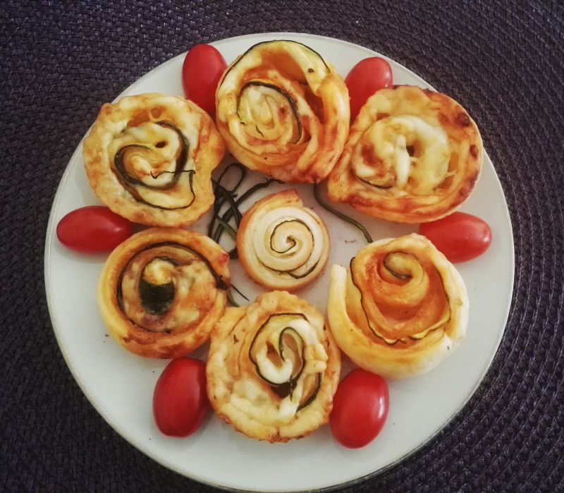 Francuskie ślimaczki z cukinią Francuskie ślimaczki z cukinią