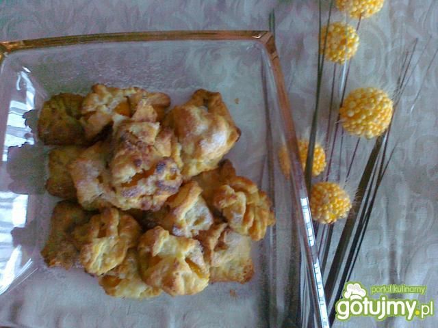 Francuskie torebki z pieczarkami Francuskie torebki z pieczarkami