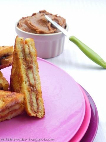 Francuskie tosty z bananem na słodko