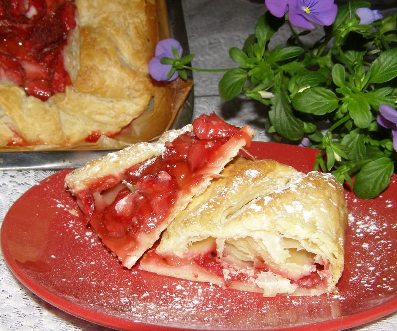 Francuskie z truskawkami