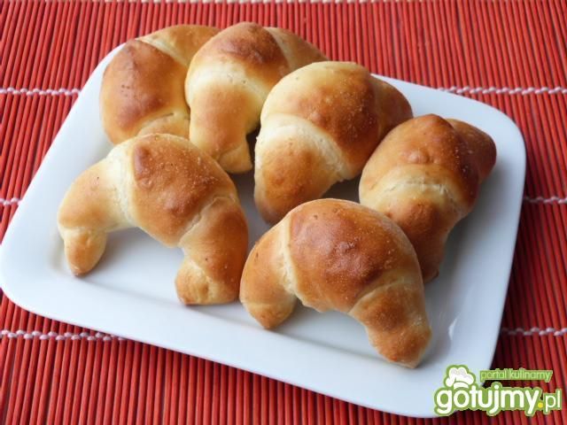 Francusko-drożdżowe rogale