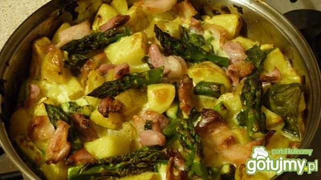 Fritata ze szparagami Fritata ze szparagami