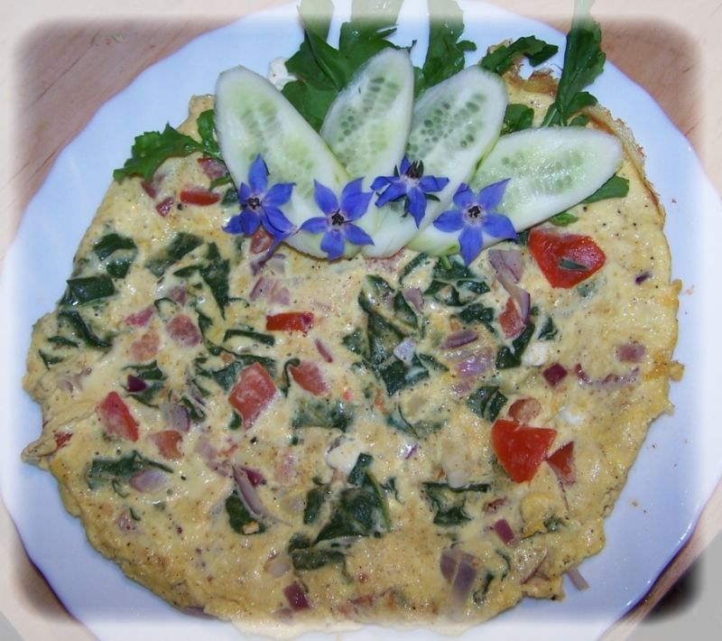 Frittata  ogórkowa  Frittata  ogórkowa