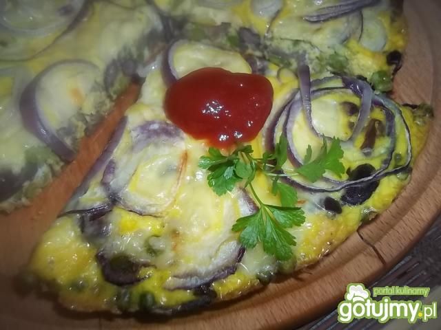 Frittata z boczniakami Frittata z boczniakami