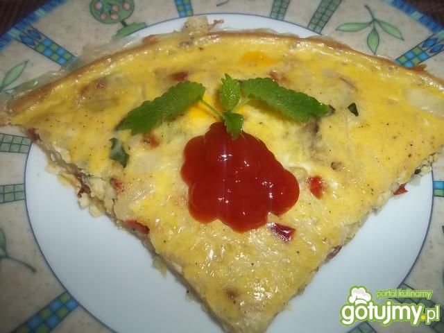Frittata z cukinią Frittata z cukinią