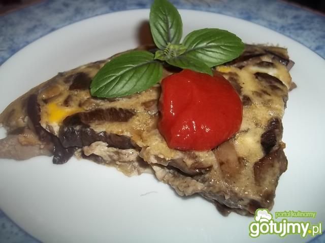 Frittata z leśnymi grzybami