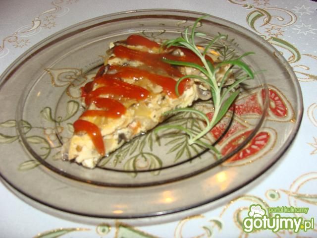 Frittata z pieczarkami i pomidorem Frittata z pieczarkami i pomidorem