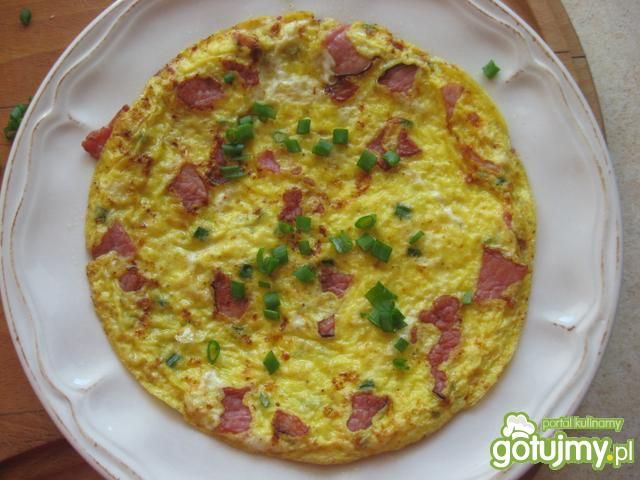 Frittata z szynką   Frittata z szynką