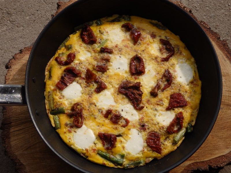 Frittata ze szparagami Frittata ze szparagami