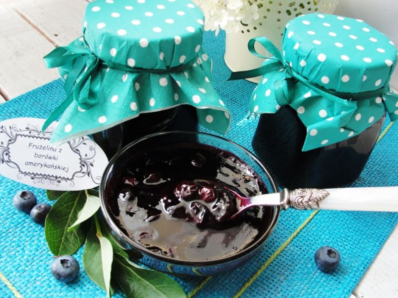 Frużelina z borówki amerykańskiej