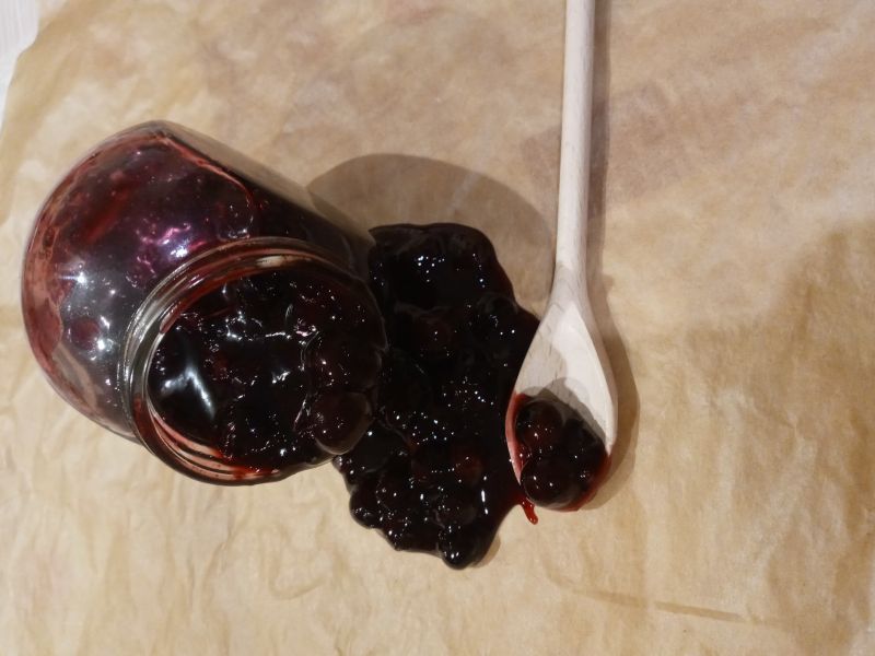 Frużelina z borówki amerykańskiej - borówki w żelu Frużelina z borówki amerykańskiej - borówki w żelu