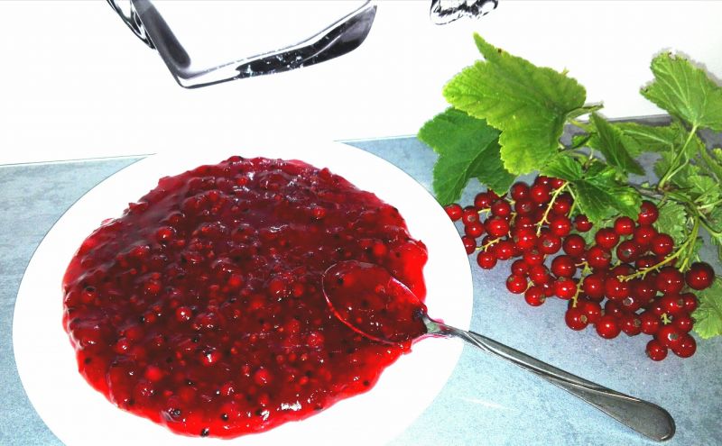 Frużelina z czerwonej porzeczki