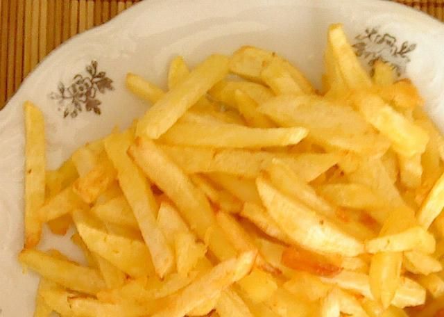 frytki czosnkowe frytki czosnkowe