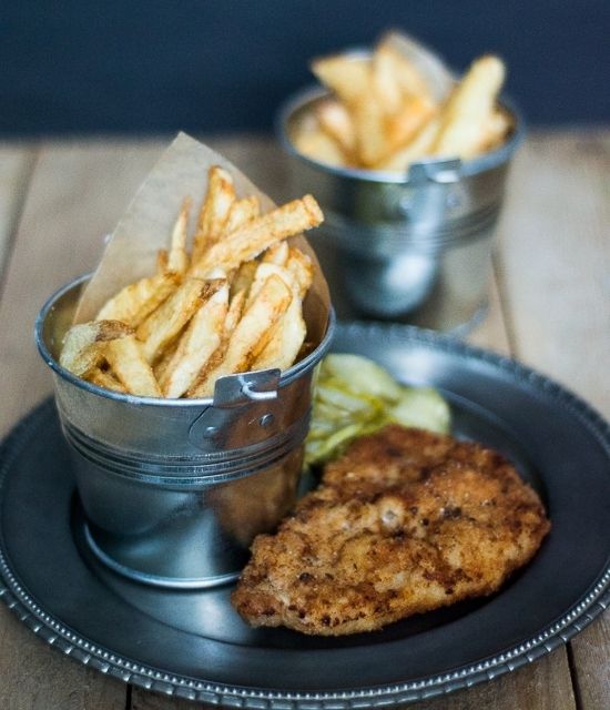 Frytki smażone na oleju