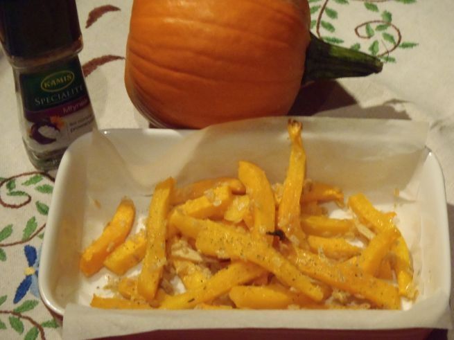 Frytki z dyni