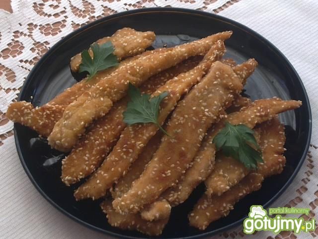 Frytki z Kurczaka w Panierce  Frytki z Kurczaka w Panierce