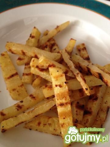 frytki z patelni grillowej lub z grilla 