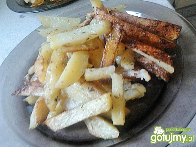 Frytki z piekarnika  Frytki z piekarnika