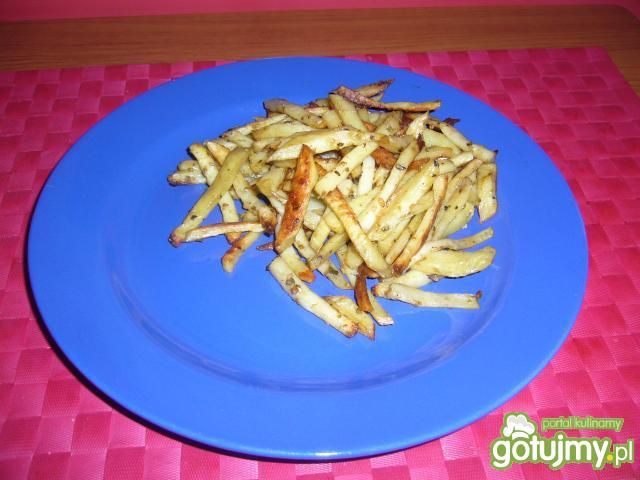 Frytki z piekarnika.