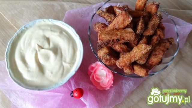 Frytki ze schabu z sosem