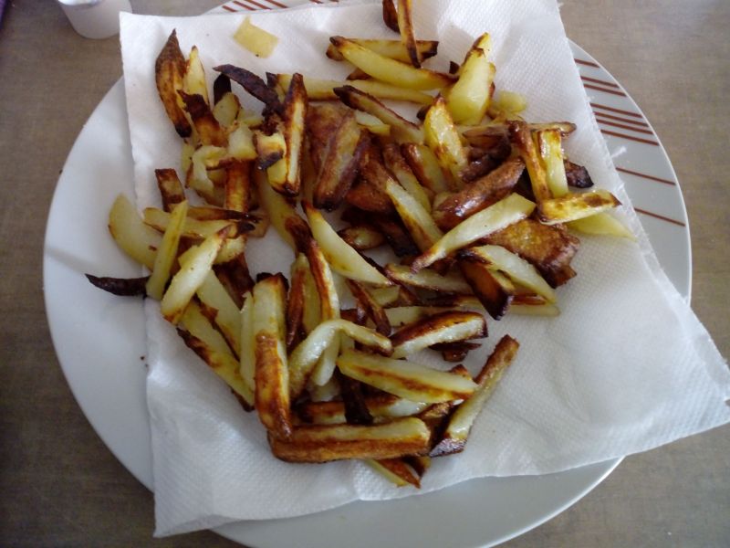 Frytki ziemniaczane z piekarnika Frytki ziemniaczane z piekarnika