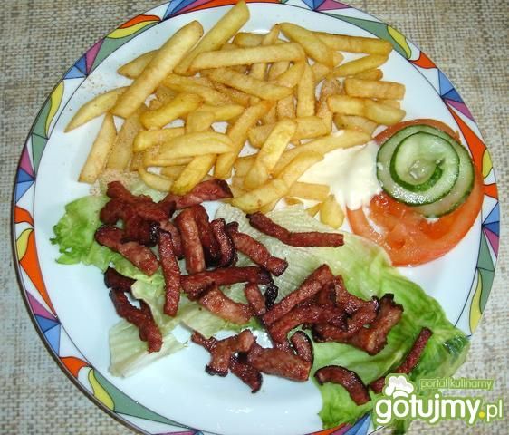 Frytowany baleron Frytowany baleron