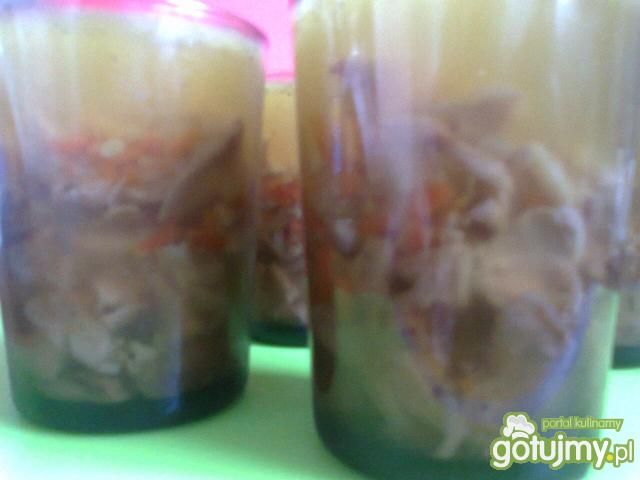 galantyna drobiowa z warzylionem  galantyna drobiowa z warzylionem