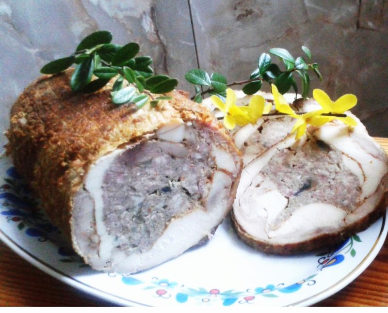 Galantyna wieprzowo-drobiowa Galantyna wieprzowo-drobiowa