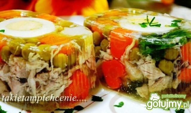 Galareta drobiowa - zimne udka Galareta drobiowa - zimne udka