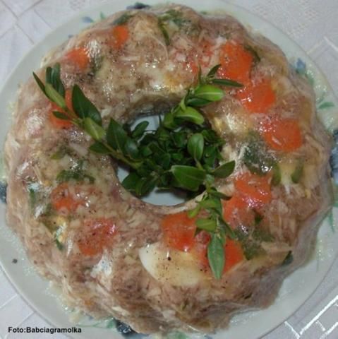 Galareta drobiowo-wieprzowa: