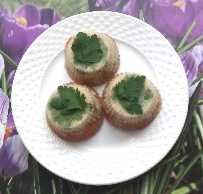 Galaretka drobiowa z kaszą jaglaną