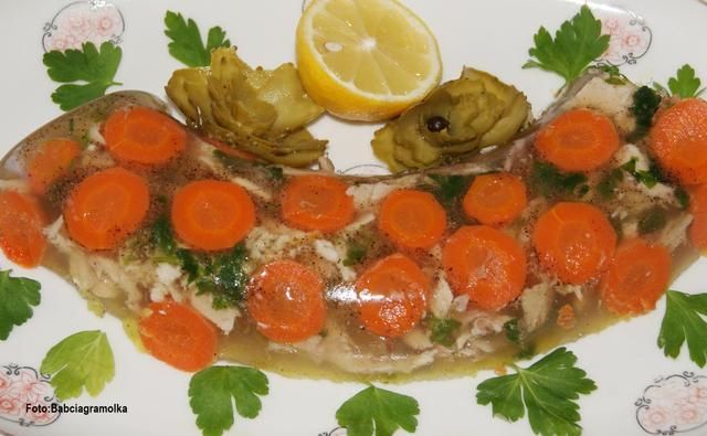 Galaretka dwu drobiowa :