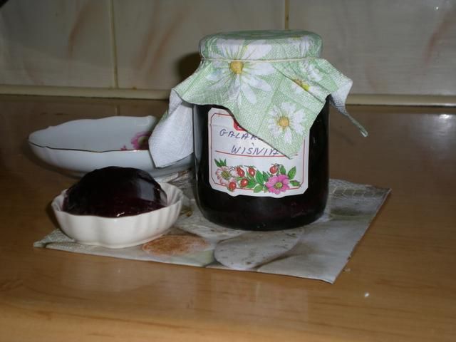 Galaretka wiśniowa Galaretka wiśniowa