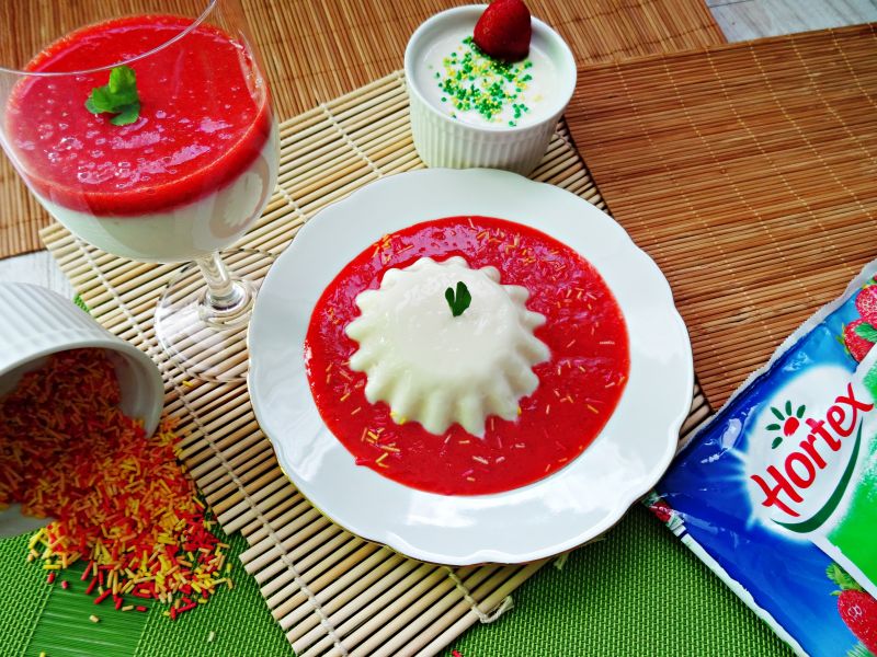 Galaretka z kwaśnego mleka 