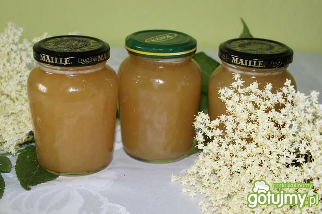 Galaretka z kwiatów bzu czarnego