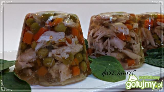 Galaretka ze skrzydełek Galaretka ze skrzydełek