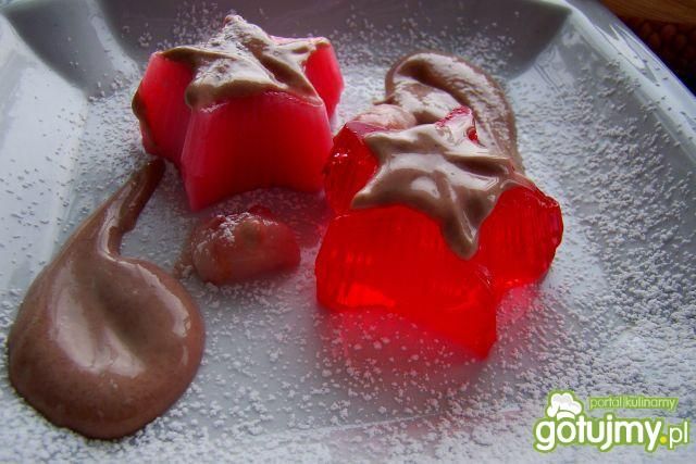 Galaretki z krem kawowym 