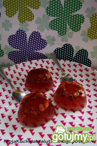 Galaretki z owocowej herbatki Galaretki z owocowej herbatki