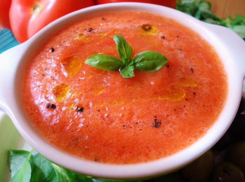 Gazpacho - hiszpański chłodnik pomidorowy