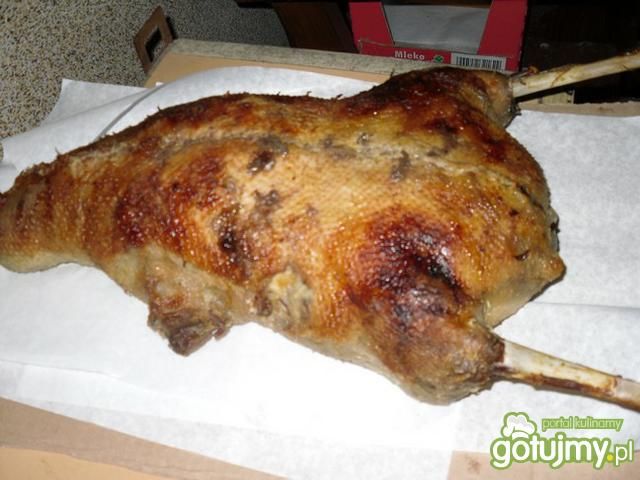 Gęś z żurawinowym farszem Gęś z żurawinowym farszem