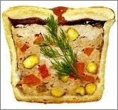 Gęsia wątróbka w cieście