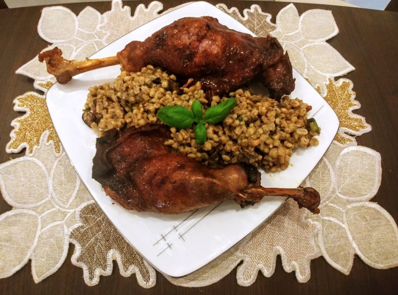 Gęsie udka po azjatycku