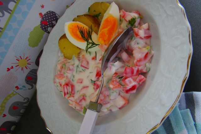 Gęsty chłodnik z czerwonej papryki Gęsty chłodnik z czerwonej papryki