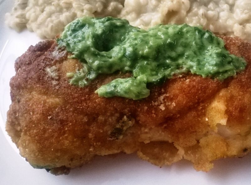 Gęsty sos szpinakowy do mięs