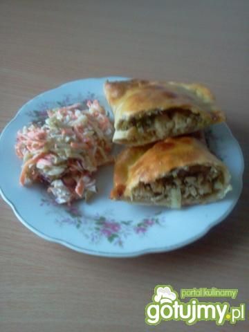 Giga pierogi a'la kebabowe z piekarnika Giga pierogi a'la kebabowe z piekarnika